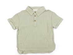 Lil Atelier moss gray shirt/top
